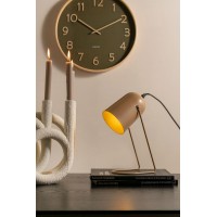 Drevené nástenné hodiny Karlsson KA5852, zelená 40cm
